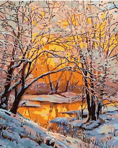 Картина для КРАСКИ ПО ЦИФРАМ на раме ARTNAPI