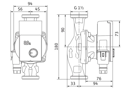 YONOS PICO PUMP 1.0 25/1-4 25/40 ЦИРКУЛЯЦИОННЫЙ НАСОС 4062679175232 WILO