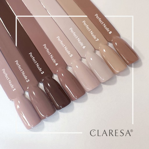 Гибридный лак для ногтей Claresa PERFECT NUDE 2