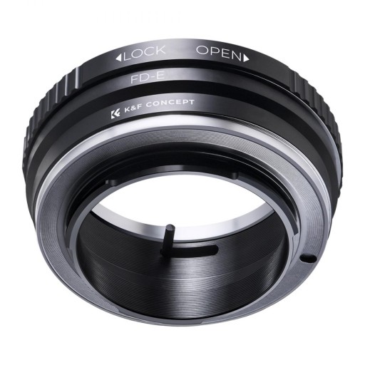 CANON FD на SONY NEX E Mount A6500 A7 A9 K&F адаптер
