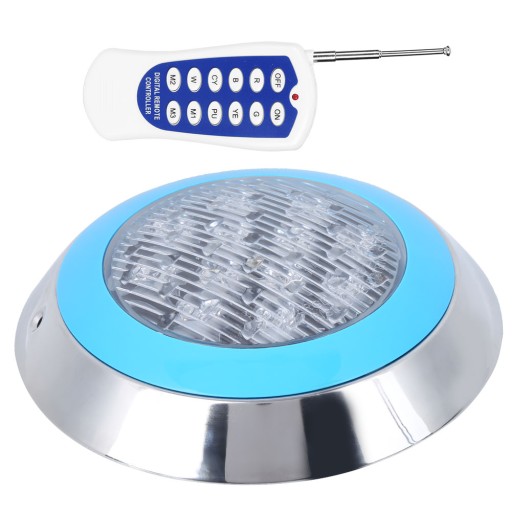 12LED 12W AC12V Настенный светильник для бассейна с дистанционным управлением