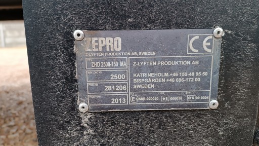 Изотерма+элеваторный контейнер 9,70х2,50 м