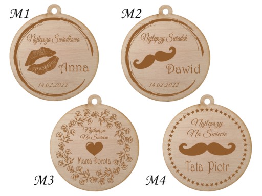 Medal prezent GRAWER imię urodziny 18 30 40 50 60