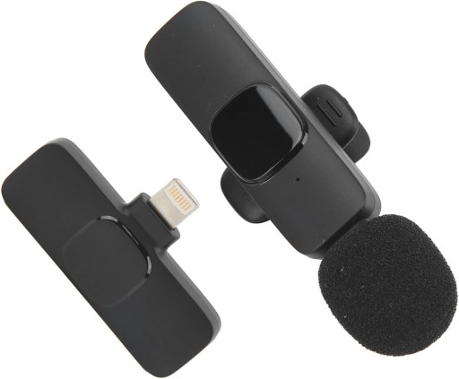 Беспроводной петличный микрофон USB C, мини-петильный микрофон