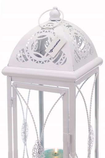Комплект фонарей WHITE LANTERNS STAR 28 40 56 см XL