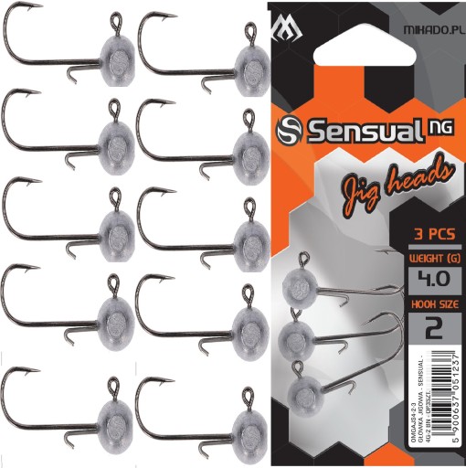 MIKADO SENSUAL GŁÓWKA JIGOWA 3/0 - 12 GR - 10 SZT OPK EKONOMICZNE
