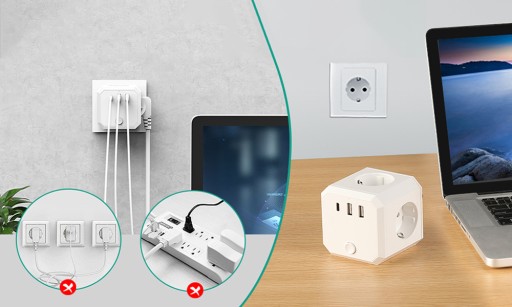 АДАПТЕР США Великобритания ЕС USB WORLD SOCKET АДАПТЕР