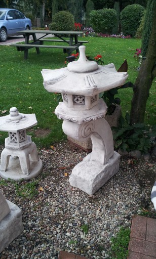 Большой садовый светильник из бетона PAGODA (P13) ALA-SHOP
