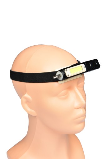 Светодиодный фонарик водонепроницаемый IP44 2в1 3Вт USB AKKU