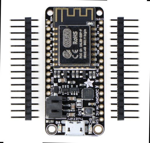 Adafruit Feather Huzzah ESP8266 — модуль WiFi GPIO