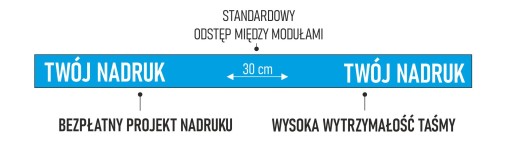 PP TAPE PRINT 12060 мм полипропилен СИНЯЯ