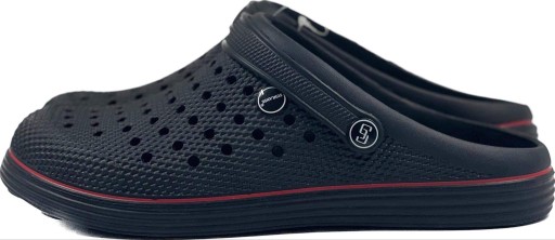 Черные мужские садовые шлепанцы из пенопласта Crocs, размер 44, удобные и легкие