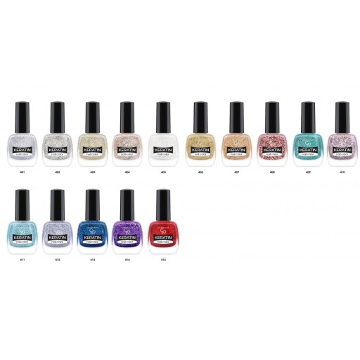Golden Rose Keratin Nail Plock 413