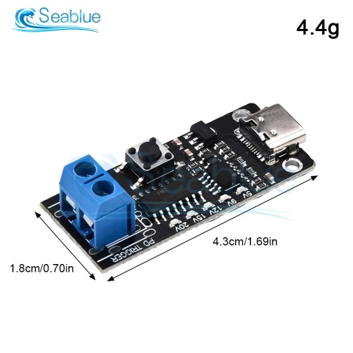 Стиль B, 100 Вт, USB-C, триггер PD, 20 В, детектор контроля качества
