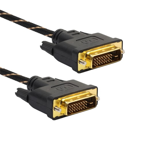1-компонентный кабель DVI. + M двойное позолоченное покрытие
