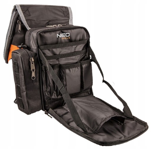 СУМКА ДЛЯ ИНСТРУМЕНТОВ NEO FITTING С РУЧКАМИ РЮКЗАК С 8 КАРМАНАМИ 84-315