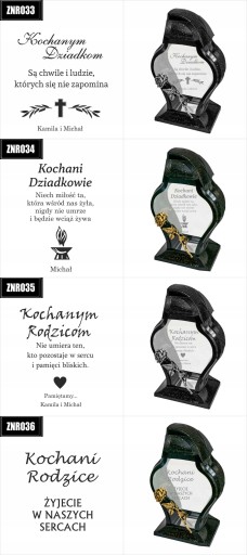 Personalizowany Znicz z grawerem dla Chrzestnej twój napis różne wzory