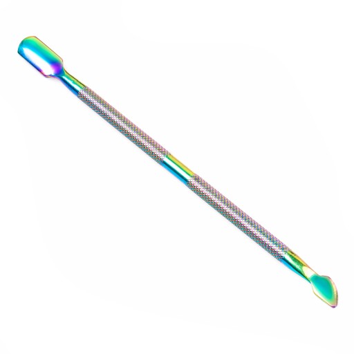 Долото для кутикулы с насечками Cobalt Rainbow