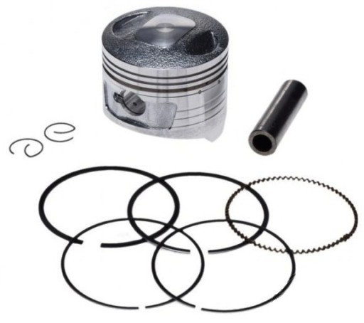 КОМПЛЕКТ ПОРШЕНЕЙ + КОЛЬЦА 63ММ Quad Bashan 200cc OEM!