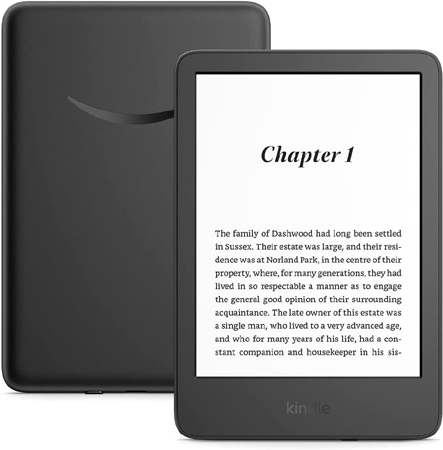 AMAZON KINDLE 11 READER БЕЗ РЕКЛАМЫ 16 ГБ + СТИЛУС + ЗАРЯДНОЕ УСТРОЙСТВО + ТКАНЬ