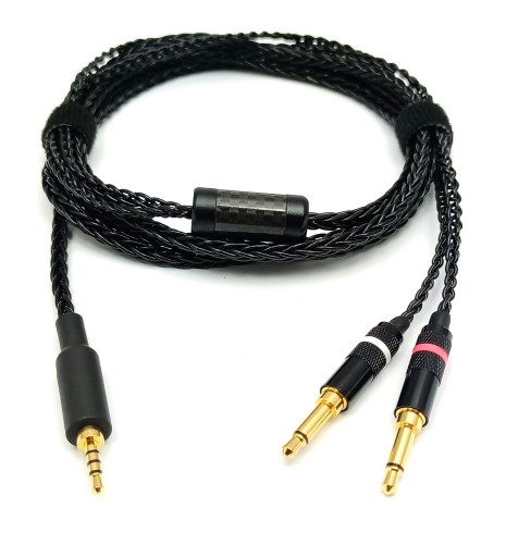 Балансный кабель ручной работы для HIFIMAN FOCAL DENON, медь 6N OCC 5м