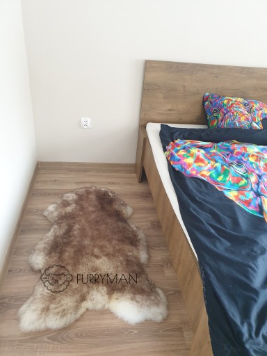 Skóra Owcza Przypalana Muflon 110-120cm Natural L