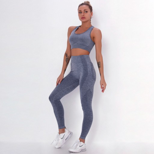 Спортивный комплект из двух предметов SET LEGGINGS топ FITNESS Gym SET L