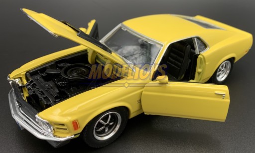 Ford MUSTANG Boss 429 год выпуска 1970 1:24 Motormax 73303