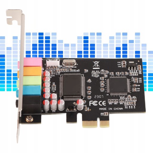 УНИВЕРСАЛЬНАЯ ЗВУКОВАЯ КАРТА PCI-E CMI8738 5.1
