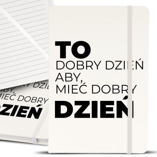 Блокнот Bujo A5 Notebook White GOOD MORNING Top Patterns