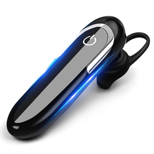 Słuchawka Bluetooth, duża bateria 200 mAh, tryb głośnomówiący, 60 dni w trybie gotowości, czarna