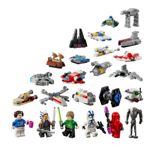 LEGO 75395 КАЛЕНДАРЬ «ЗВЕЗДНЫЕ ВОЙНЫ» ПРИДВЕДЕНИЯ 2024 ГОДА