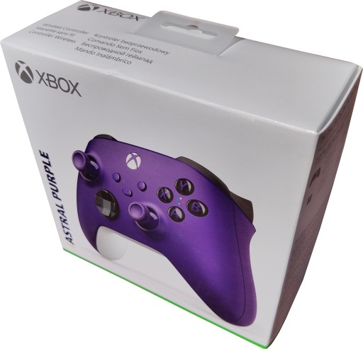 KONTROLER PAD MICROSOFT XBOX ASTRAL PURPLE FIOLETOWY