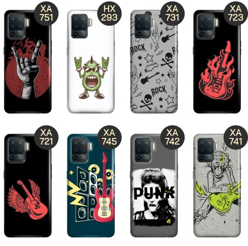 ЧЕХОЛ ДЛЯ OPPO RENO 5 LITE ROCK PATTERNS ROCK N Roll PUNK ЧЕХОЛ ДЛЯ ГИТАРЫ