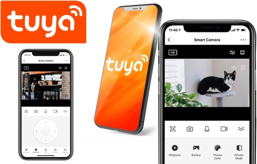Поворотная IP-камера Tuya 3MPx EasyCam для помещения