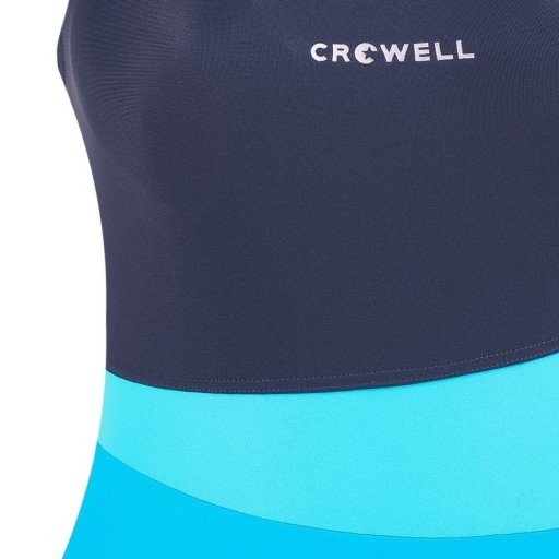 Kostium kąpielowy damski Crowell Lola kol.02 granatowo-niebieski 36