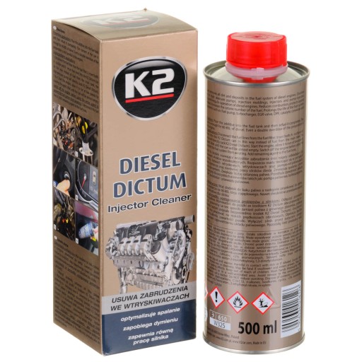 K2-DIESEL DICTUM 500ML ОЧИЩАЕТ СИСТЕМУ
