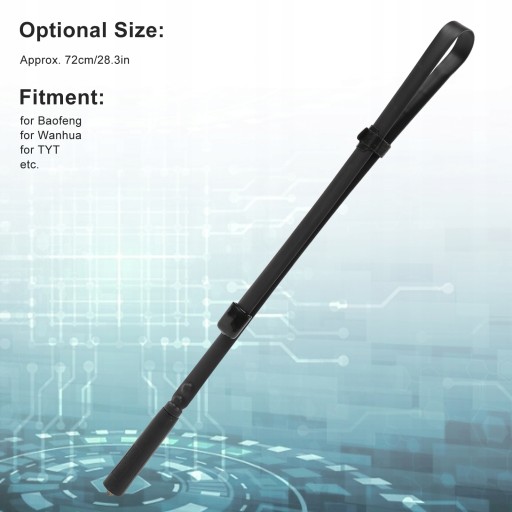 SMAF Baofeng UV5R UV-82 Складная антенна 72см