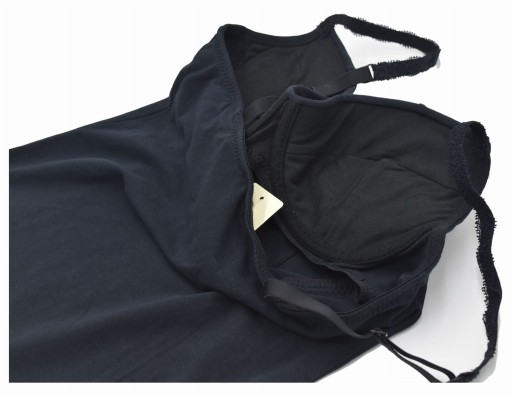 Корсет Atlantic с бюстгальтером push up, черный 80С
