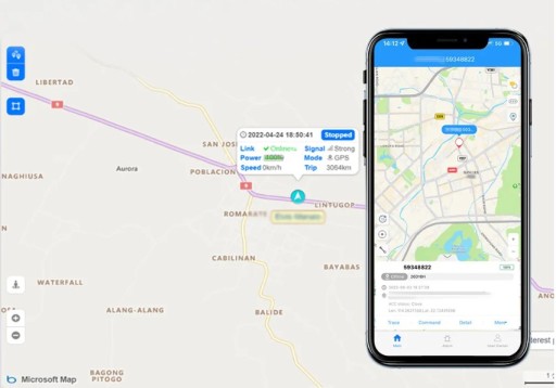 LOKALIZATOR GPS SINOTRACK ST909 APP DO GNIAZDA ZAPALNICZKI ŁADOWARKA 2x USB