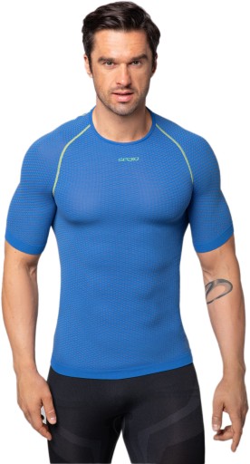 SPAIO мужская термоФУТБОЛКА BREATH XL royal
