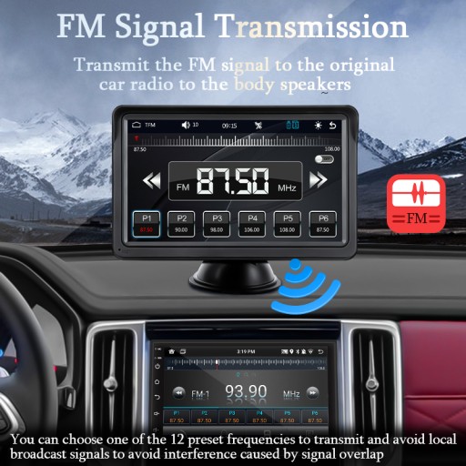 РАДИО ANDROID AUTO APPLE CARPLAY 7