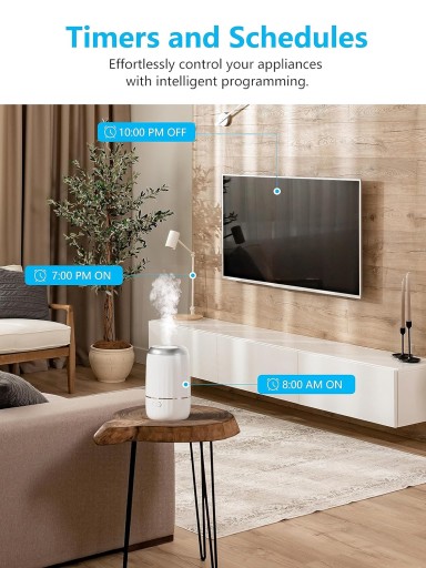 EIGHTREE ET25 Умная розетка Wi-Fi 5 ГГц Умный ваттметр Alexa TUYA