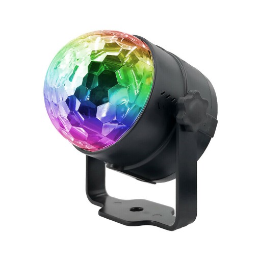 ПРОЕКТОР DISCO BALL, СВЕТОДИОДНЫЙ ОТРАЖАТЕЛЬ RGB