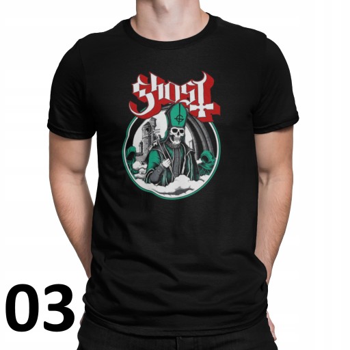 GHOST T-Shirt Koszulka 5 Wzorów