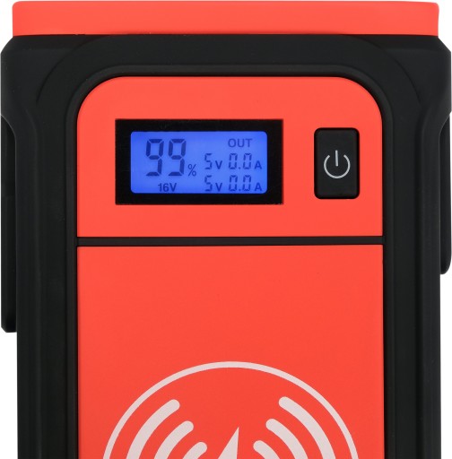 ПУСКОВОЕ УСТРОЙСТВО YATO POWER BANK 16000мАч ЖК-дисплей С ИНДУКТИВНОЙ ЗАРЯДКОЙ
