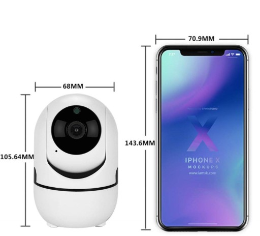 Поворотная IP-камера Tuya 3MPx EasyCam для помещения