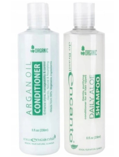 ENCANTO ORGANIC Ежедневный шампунь с алоэ и кондиционер с арганой