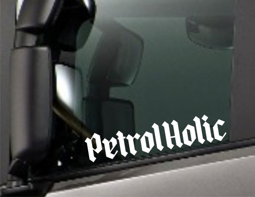 Naklejka PETROL HOLIC na tira busa ciężarówkę szybę *Kolory *44cm