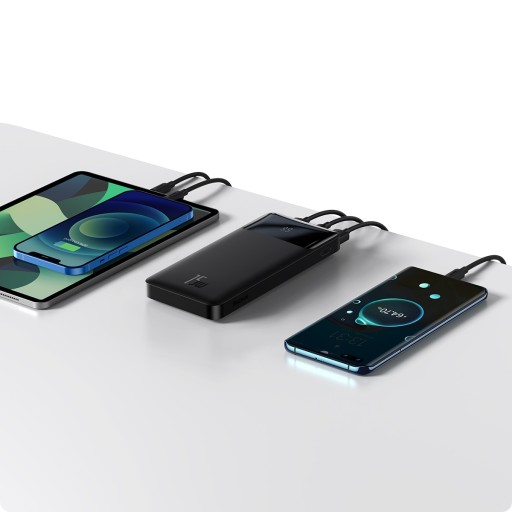BASEUS POWER BANK 10000 мАч POWERBANK 15 Вт PD 3x USB USB-C TYPE-C 3A